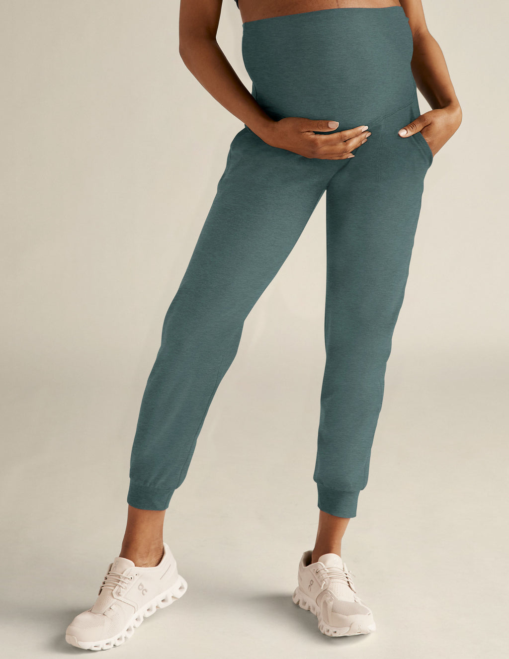 Spacedye Beyond the Bump Maternity Midi Jogger Featured Image